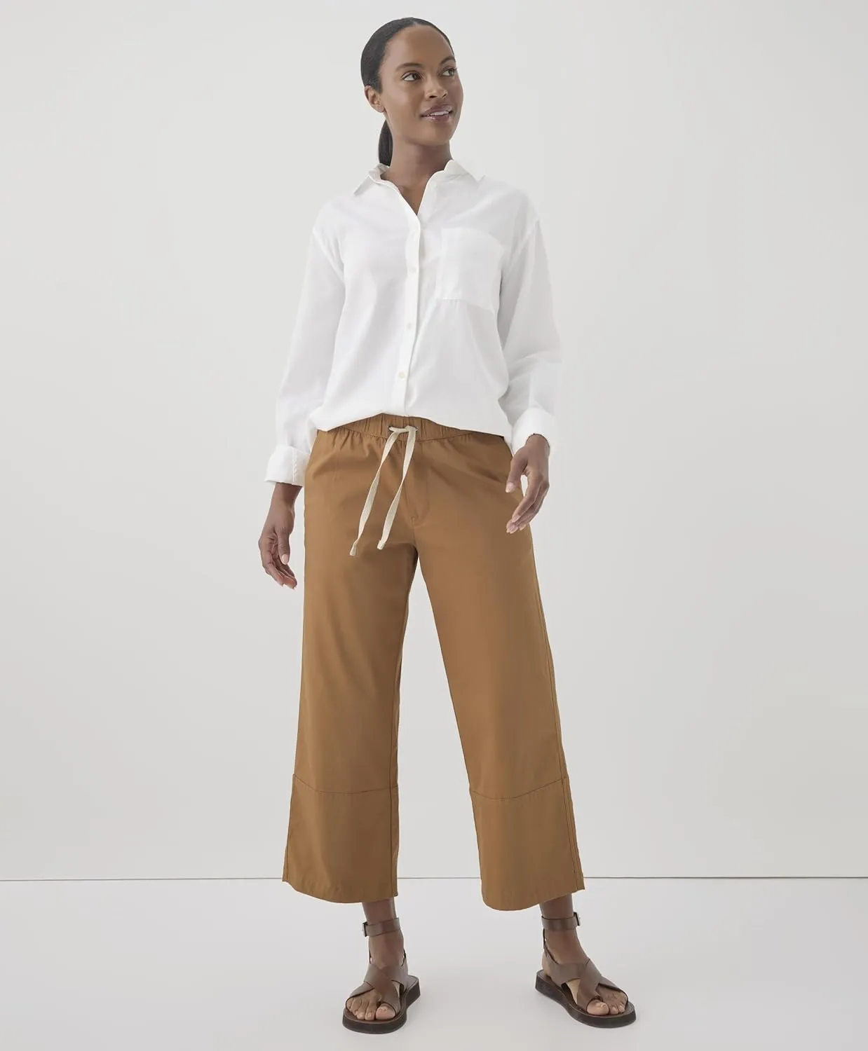 Pact Organic Cotton Women's Daily Crop Pants