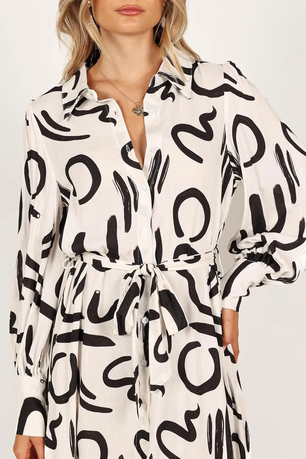 Petal & Pup Women's Cosmo Wrap Mini Dress