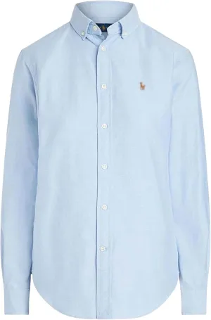 Polo Women's Classic Fit Long Sleeve Button Down Oxford Shirt