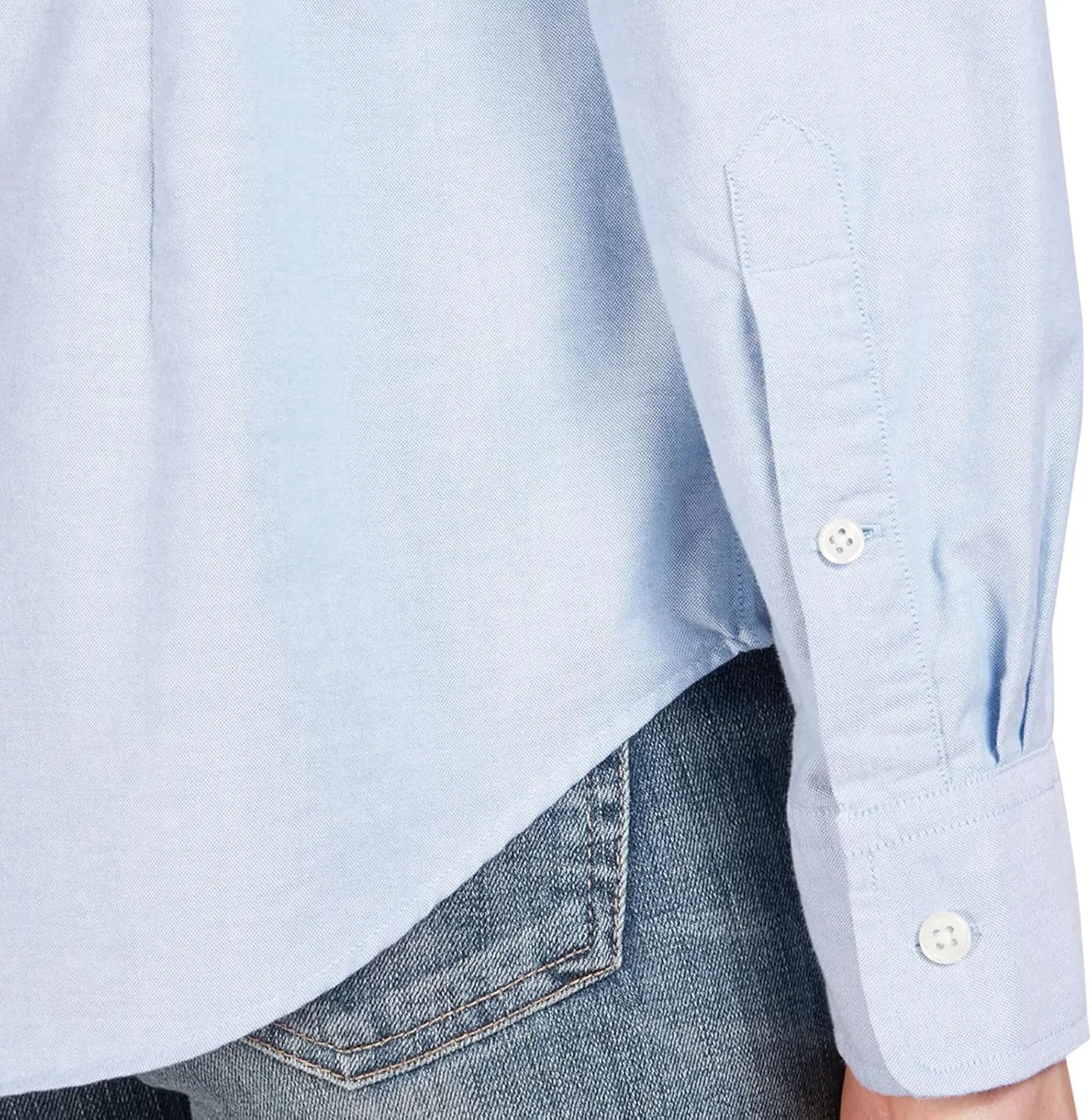 Polo Women's Classic Fit Long Sleeve Button Down Oxford Shirt