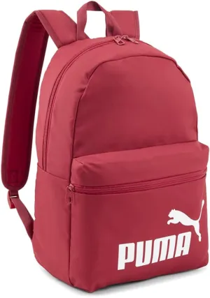 PUMA Mens Phase Polyester Backpack Travel Casual - Red