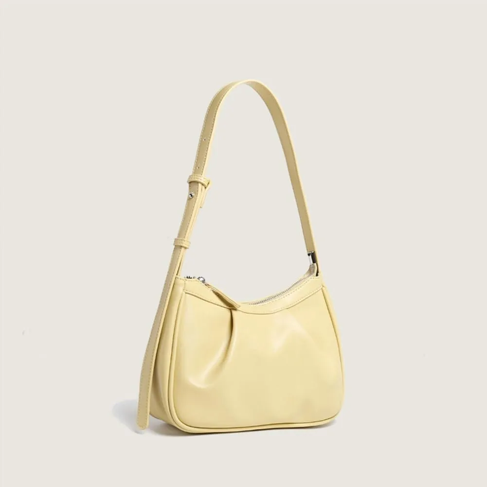 Purse for Women Slouchy Shoulder Bag Commuter Tote Clutch Purse Hobo Purse Pleated Bag Trendy Handbags for Women 2024