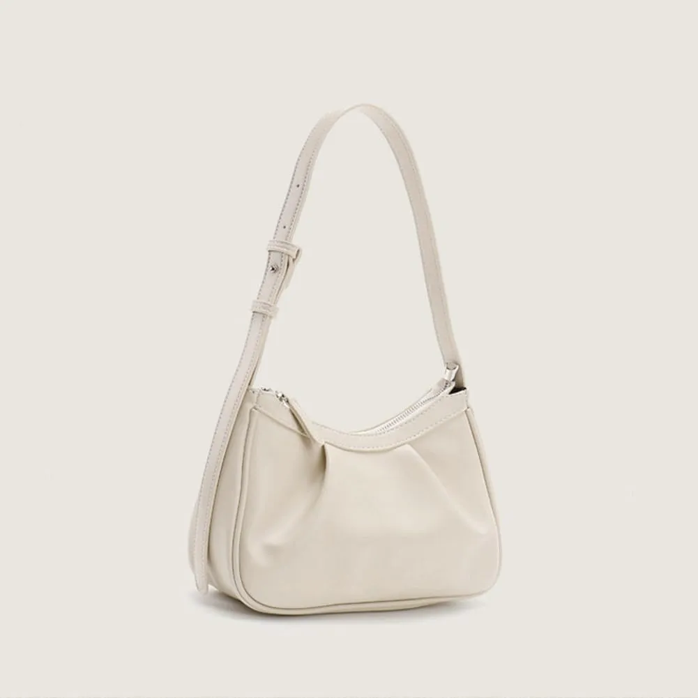 Purse for Women Slouchy Shoulder Bag Commuter Tote Clutch Purse Hobo Purse Pleated Bag Trendy Handbags for Women 2024