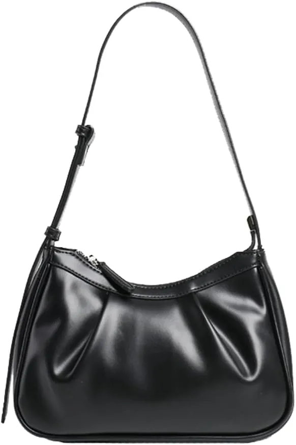 Purse for Women Slouchy Shoulder Bag Commuter Tote Clutch Purse Hobo Purse Pleated Bag Trendy Handbags for Women 2024