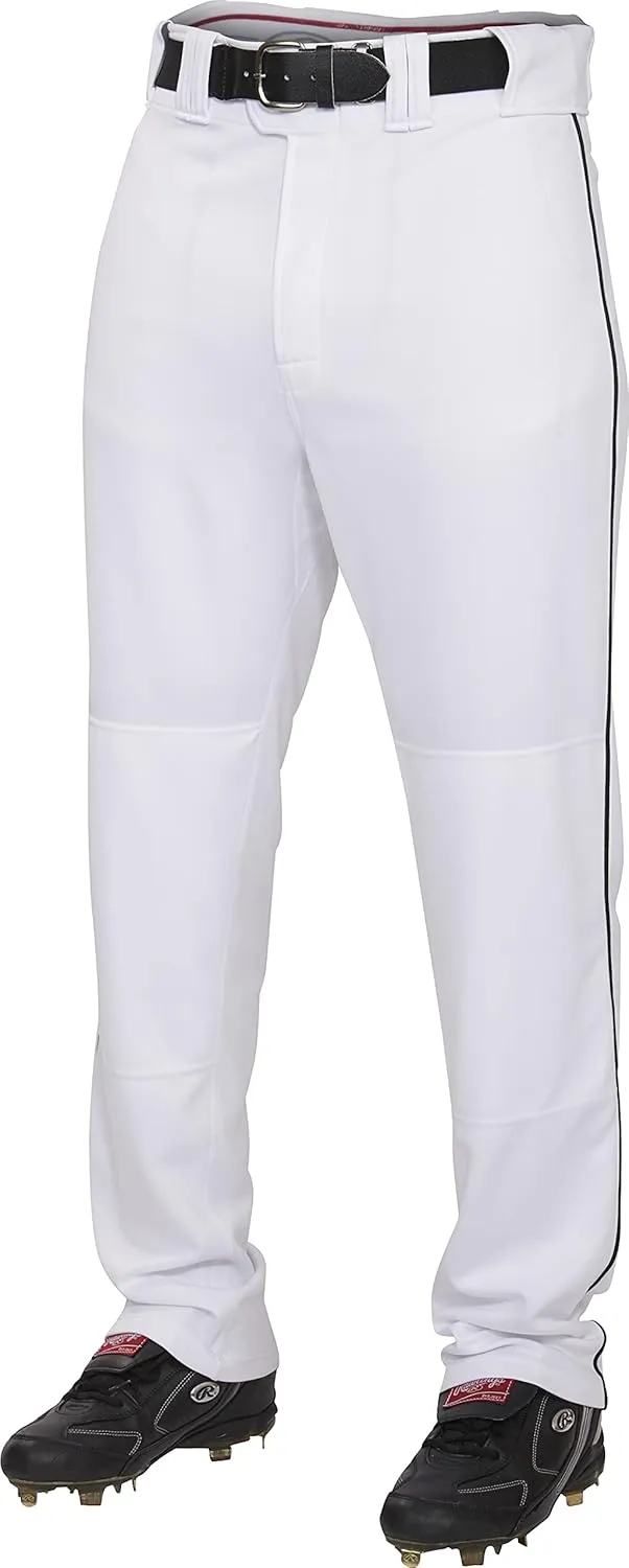 Rawlings | PRO 150 Series Baseball Pants | Full Length Semi-Relaxed Fit | Youth Sizes | Piped | Multiple Colors