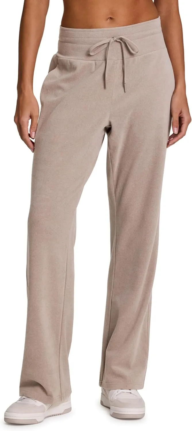 RBX Active Sweatpants with Pockets for Women, Super Soft Yoga Pants Relaxed Fit Wide Leg Pants with Deep Waistband