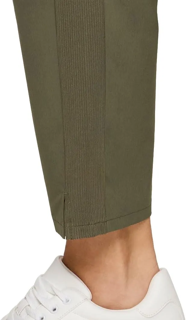 RBX Women's Plus Size Ankle Pant with Pockets Lightweight Quick Drying Woven Weekend Pants