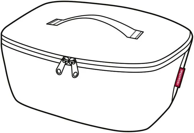 reisenthel coolerbag M Pocket Black - Cooler Bag Made of Polyester Fabric - Ideal for The Picnic, Shopping and on The Road