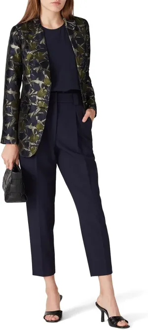 Rent The Runway Pre-Loved Tulip Print Suit Jacket