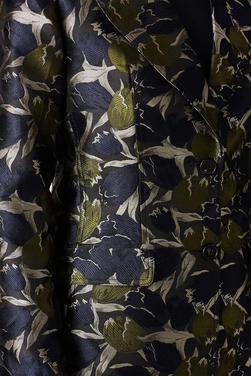 Rent The Runway Pre-Loved Tulip Print Suit Jacket