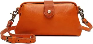 Retro Handmade Bag, Retro Handmade Doctor Bag Crossbody, Vintage Style Doctor Bag, Unique Opening Small Women Crossboy Bag.