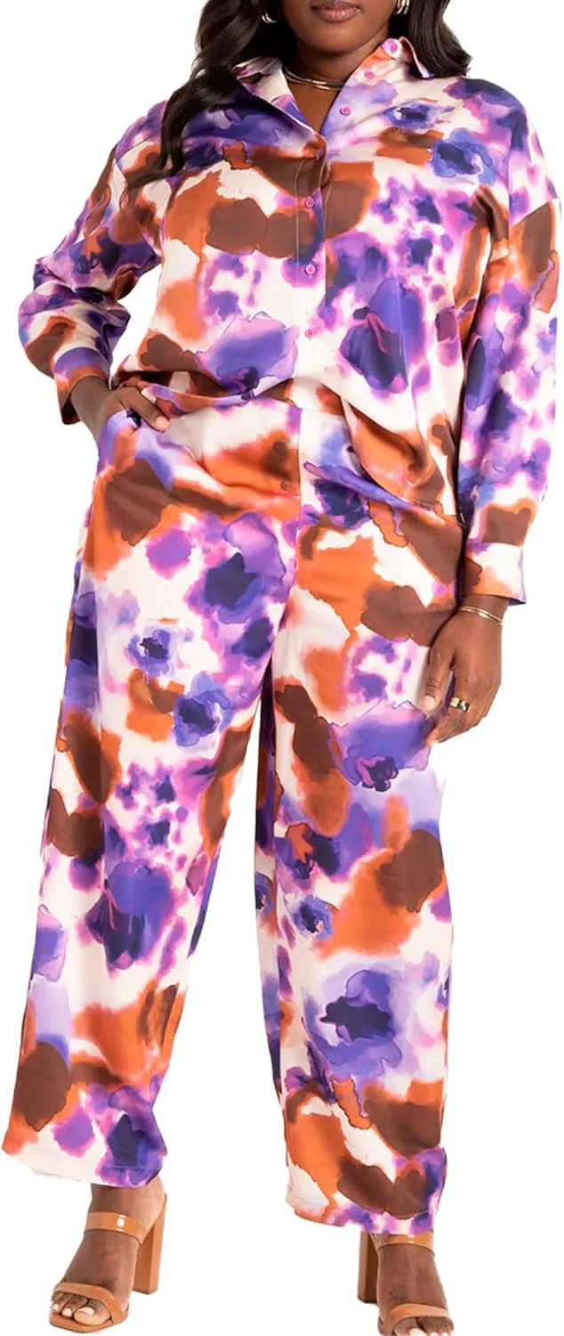 Roaman's Women's Plus Size Foil-Print Legging