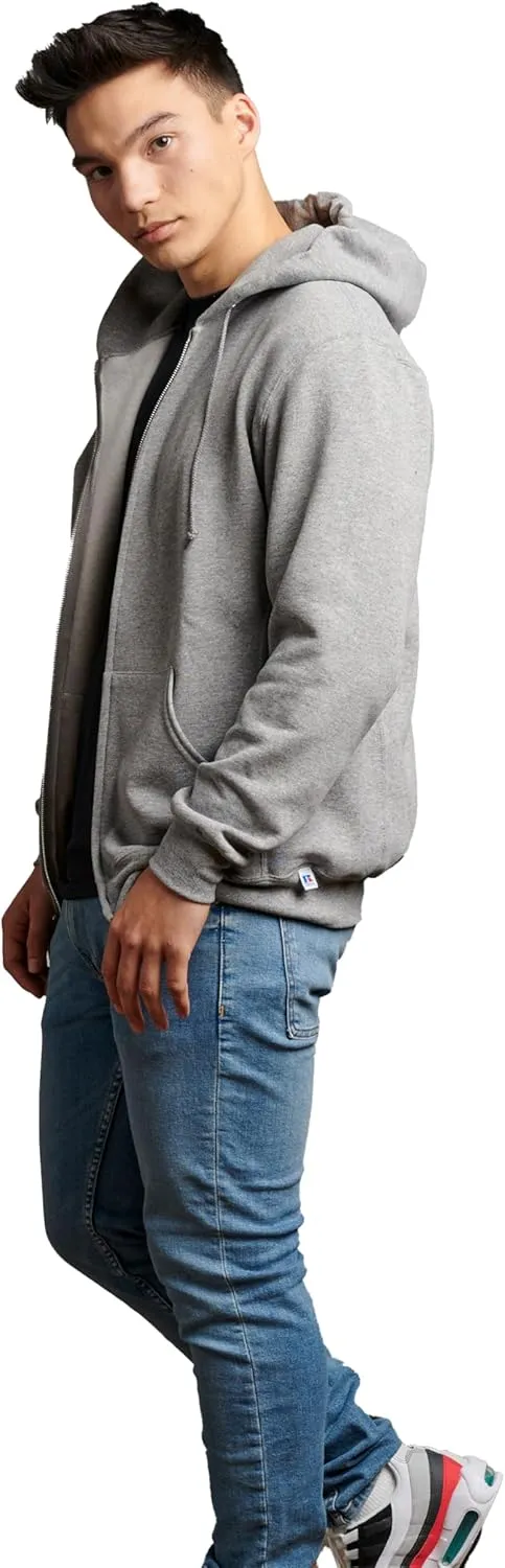 Russell Athletic Men's Dri-Power Fleece Hoodies, Moisture Wicking, Cotton Blend, Relaxed Fit, Sizes S-4x