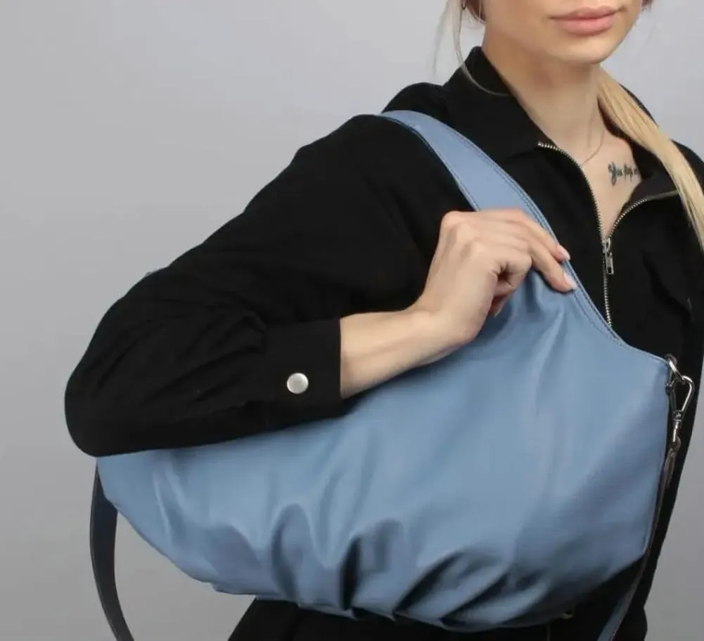 Slouchy Hobo Bags Women Tote Bag Retro PU Crossbody Purse Soft Shoulder Purses Cute Work Large Capacity Handbags