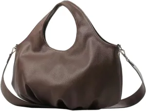 Slouchy Hobo Bags Women Tote Bag Retro PU Crossbody Purse Soft Shoulder Purses Cute Work Large Capacity Handbags