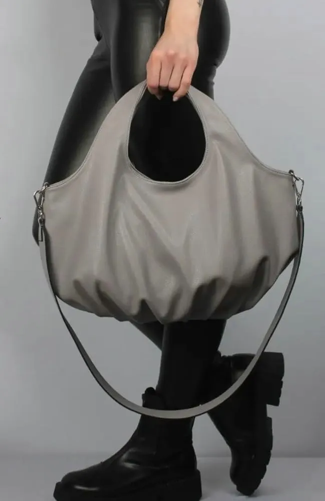 Slouchy Hobo Bags Women Tote Bag Retro PU Crossbody Purse Soft Shoulder Purses Cute Work Large Capacity Handbags