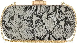 Snake Embossed Leather Party Clutch | Clutch Purses for Women | Clutch Purses for Women Formal | Evening Clutch Purses for Women | Small Clutch Purses for Women
