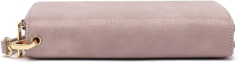 STYLE STRATEGY Ladies RFID Blocking Wallet for women Coin Double Zipper Large Capacity Pocket with ID Slip Pocket