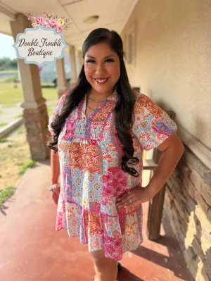 THE PATCHWORK DRESS