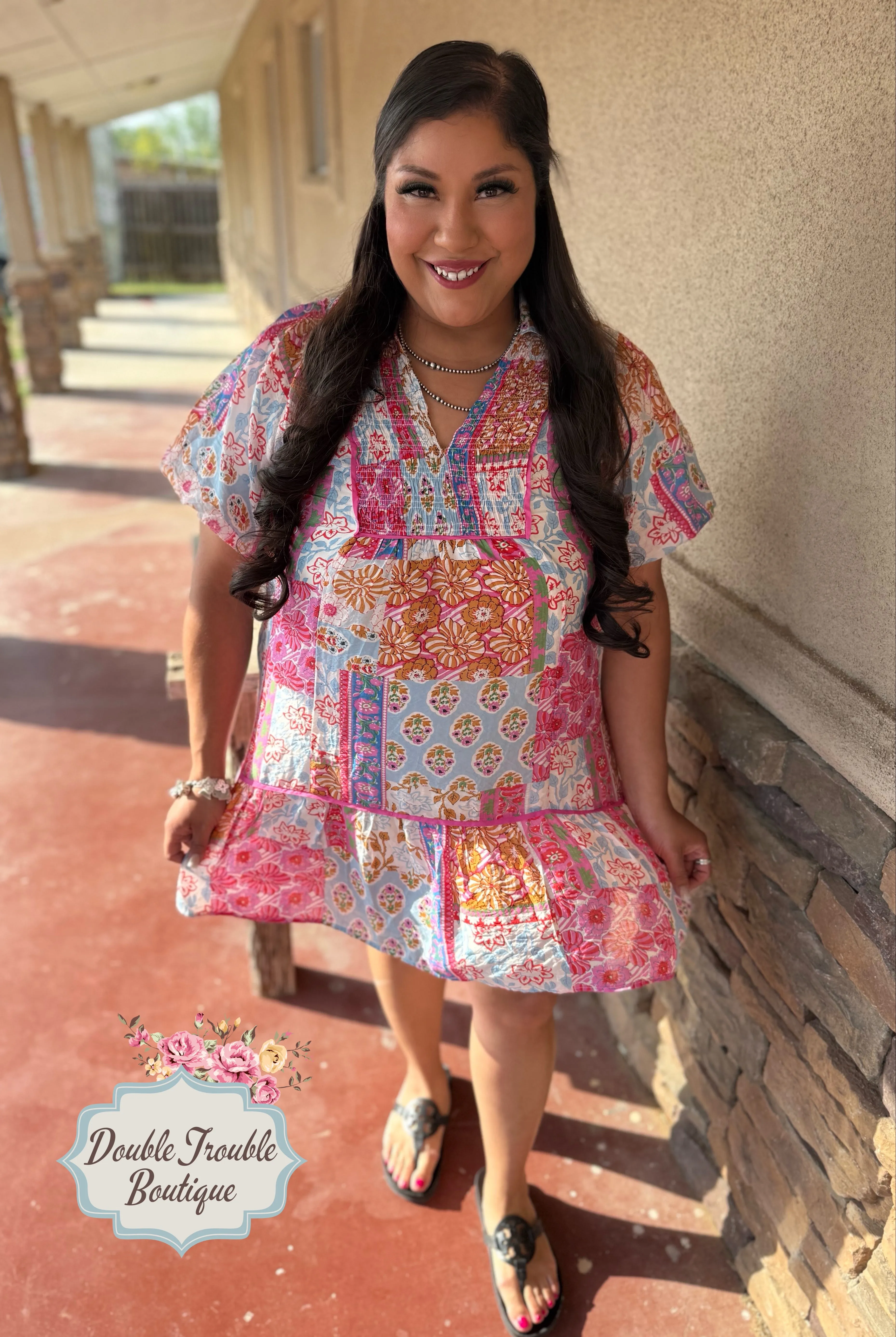 THE PATCHWORK DRESS