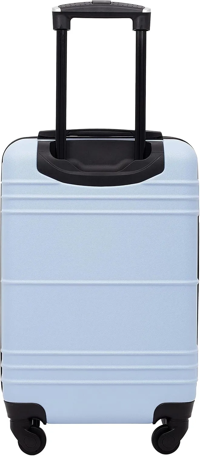 Travelers Club Richmond Spinner Luggage, Blue, Carry-On 22-Inch