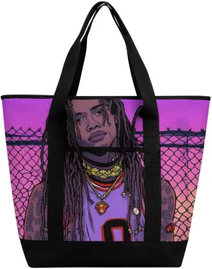 Trendy Commuter Tote Bag Large Insulated Shopping Bag For Travel