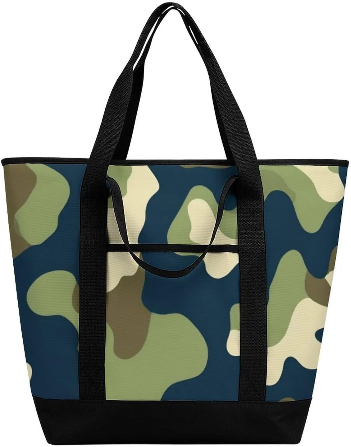 Trendy Commuter Tote Bag Large Insulated Shopping Bag For Travel