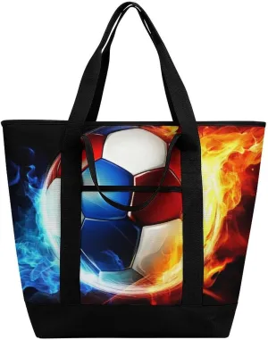 Trendy Commuter Tote Bag Large Insulated Shopping Bag For Travel