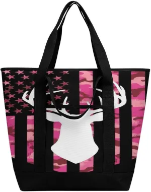 Trendy Commuter Tote Bag Large Insulated Shopping Bag For Travel
