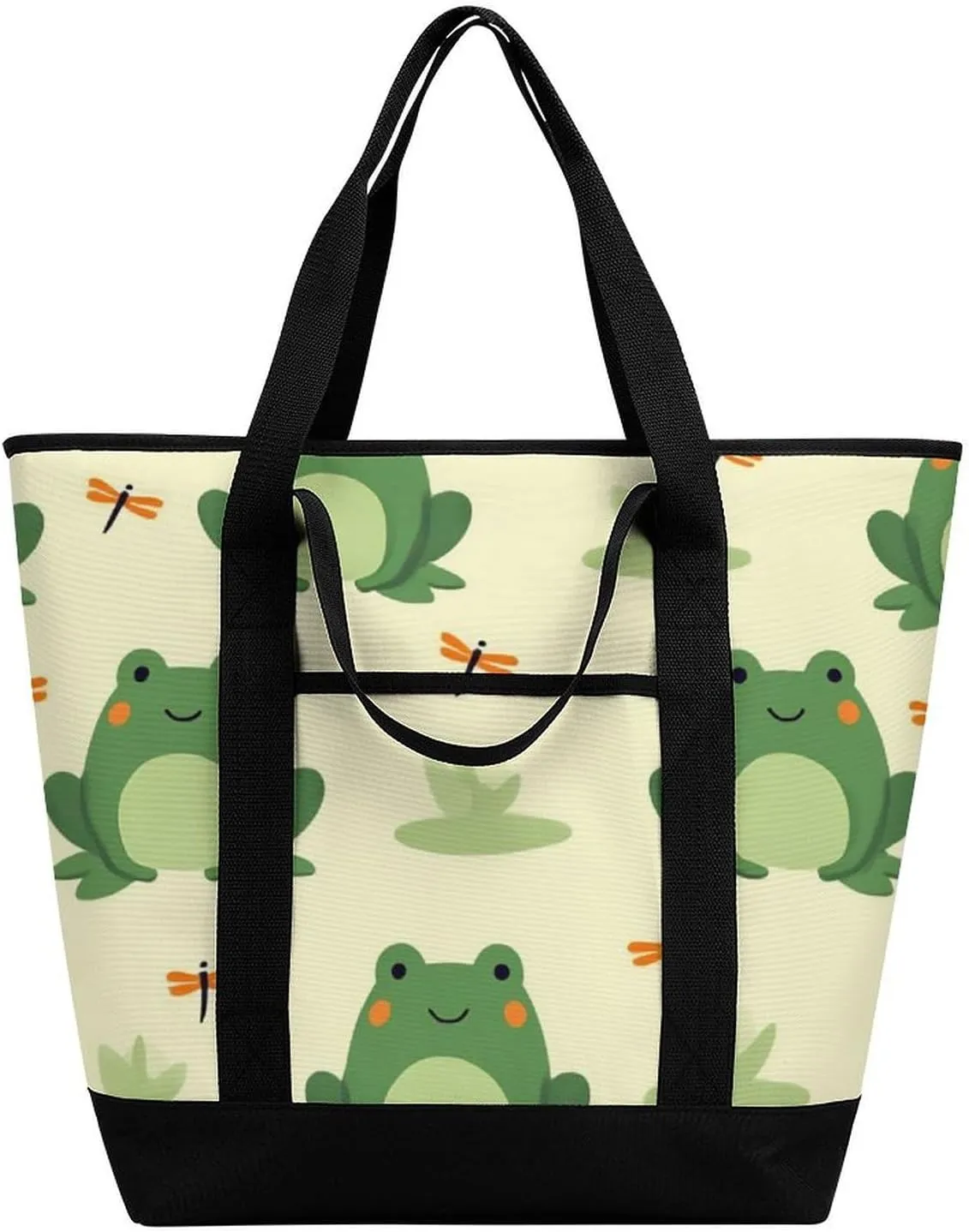 Trendy Commuter Tote Bag Large Insulated Shopping Bag For Travel