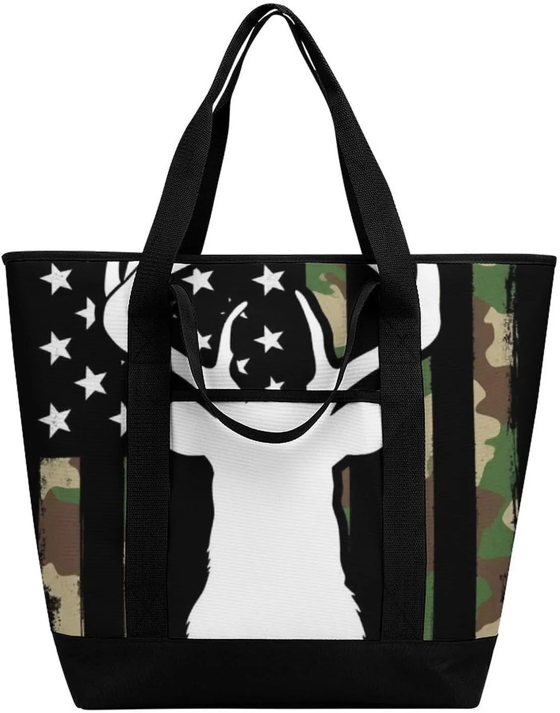 Trendy Commuter Tote Bag Large Insulated Shopping Bag For Travel