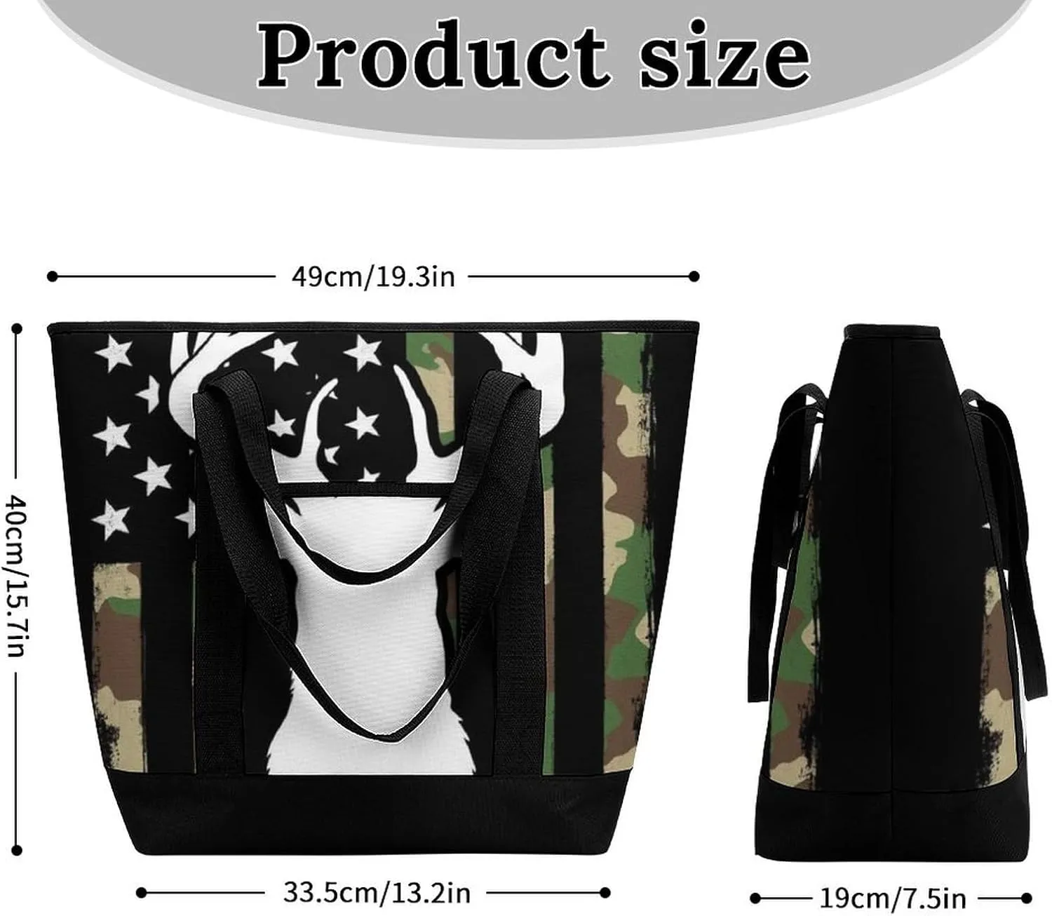 Trendy Commuter Tote Bag Large Insulated Shopping Bag For Travel