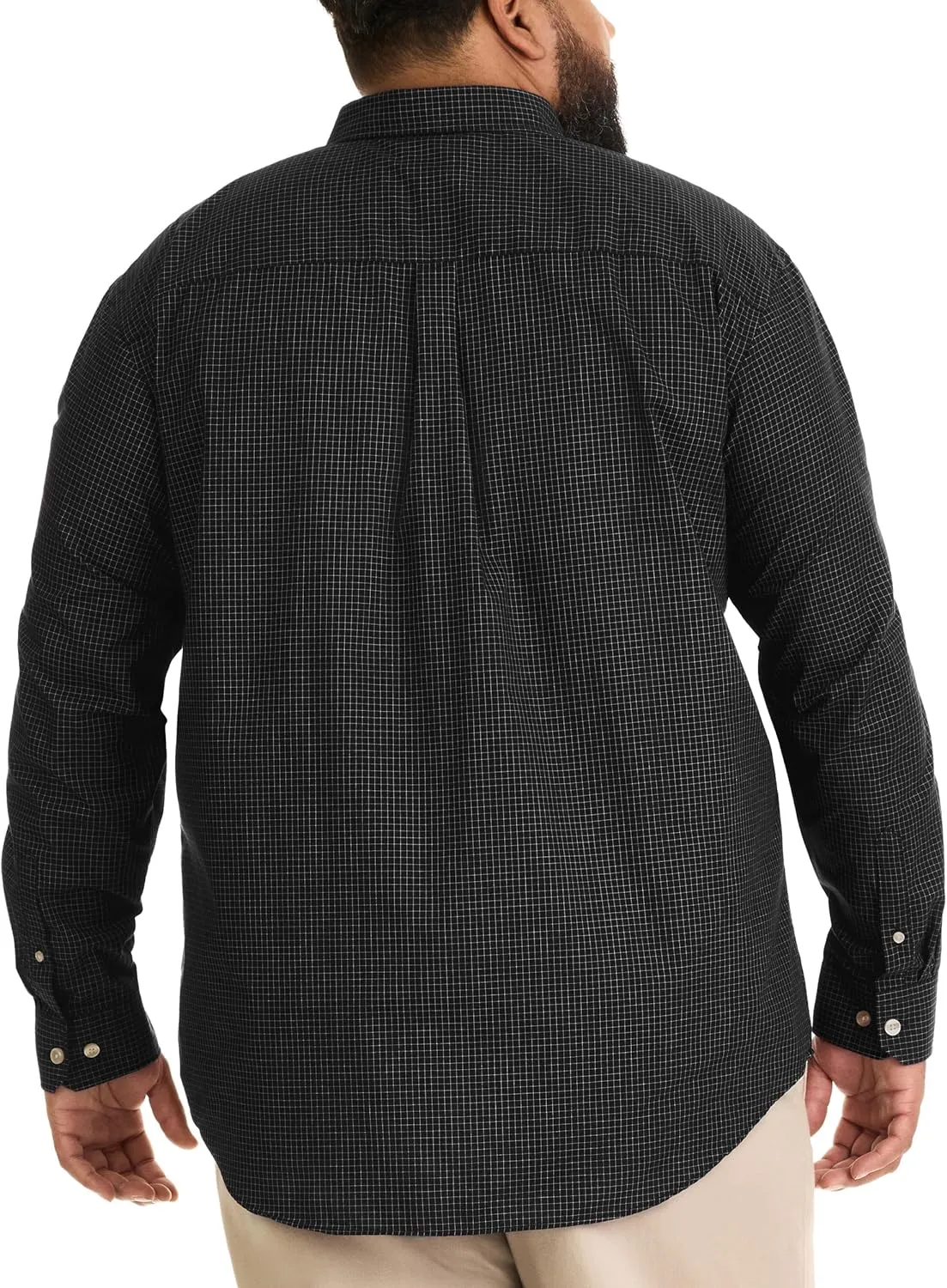 Van Heusen Men's Big and Tall Wrinkle Free Long Sleeve Button Down Shirt