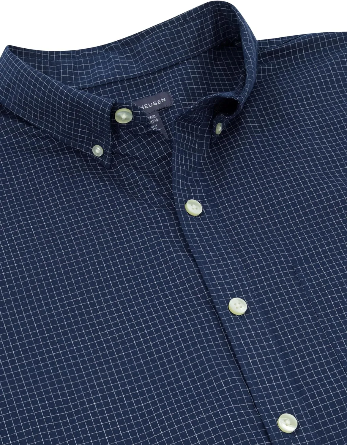 Van Heusen Men's Big and Tall Wrinkle Free Long Sleeve Button Down Shirt