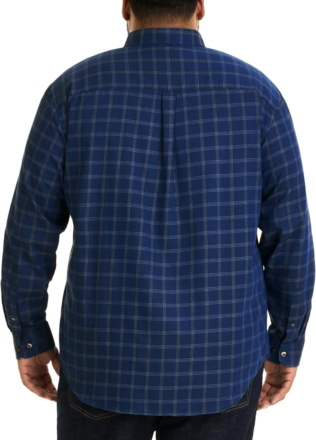 Van Heusen Men's Big and Tall Wrinkle Free Long Sleeve Button Down Shirt
