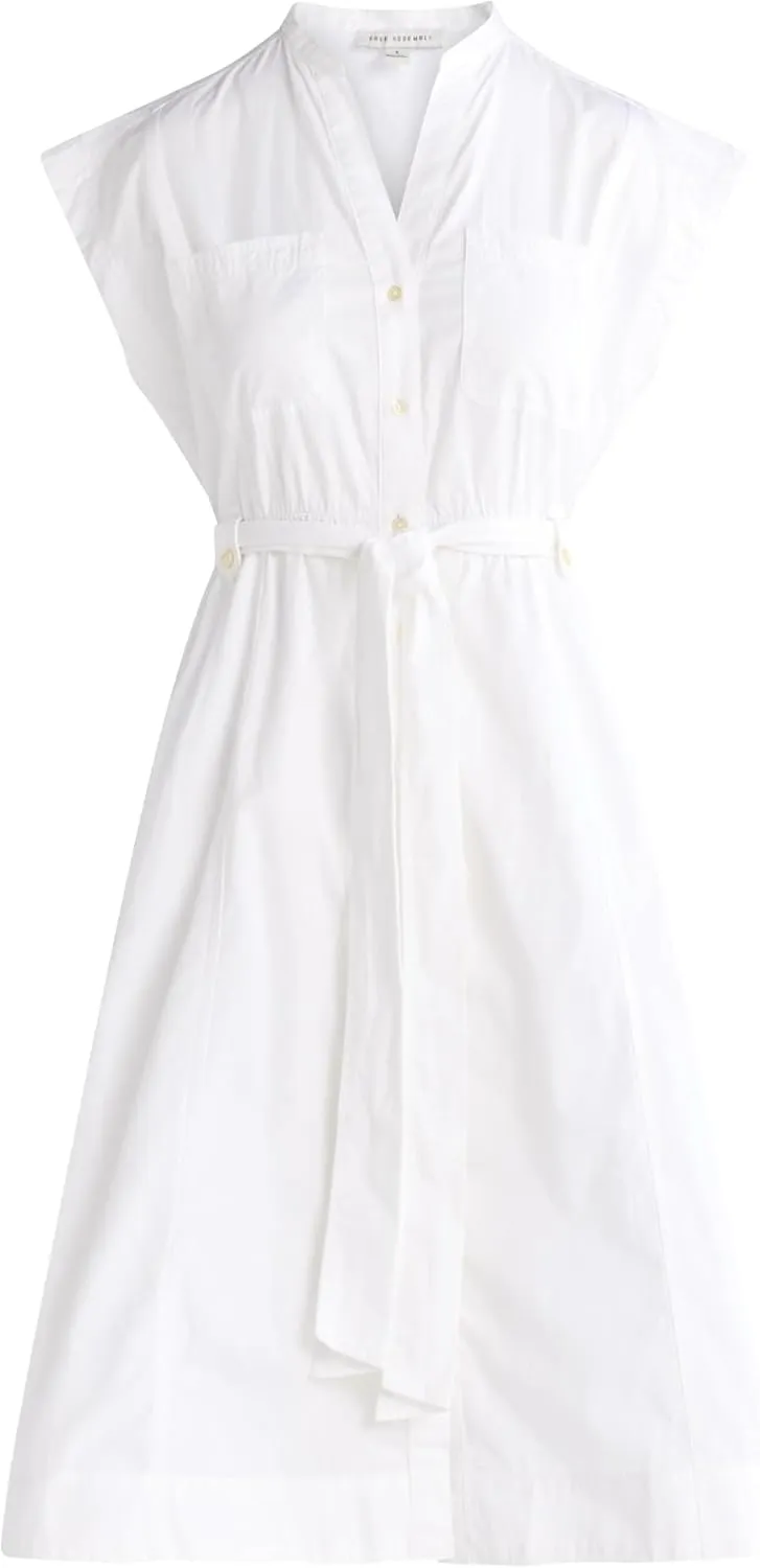 Women Dresses Summer Dress V-Neck Short Sleeve T-Shirt Dress Babydoll Ruffles Casual Mini Female