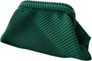 Women Evening Clutch Bag Soft Clutch Handbag Large Capacity Stylish Crossbody Bag Chain Strap Fashion Shoulder Bag T