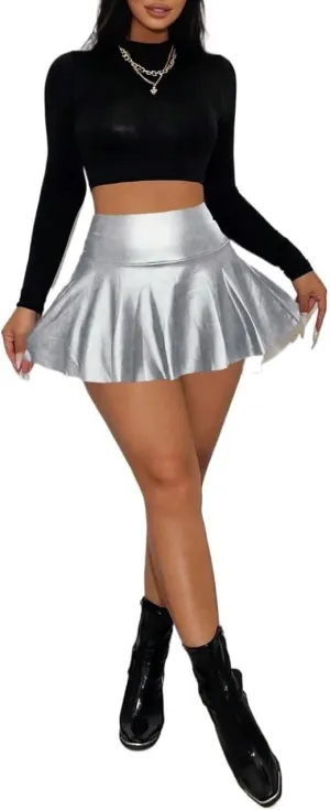 Women Summer Casual 2025 Fashion Trendy Skorts A-Line Skort