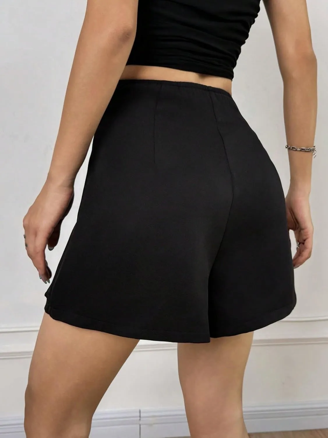 Women Summer Casual 2025 Fashion Trendy Skorts Mini Shorts
