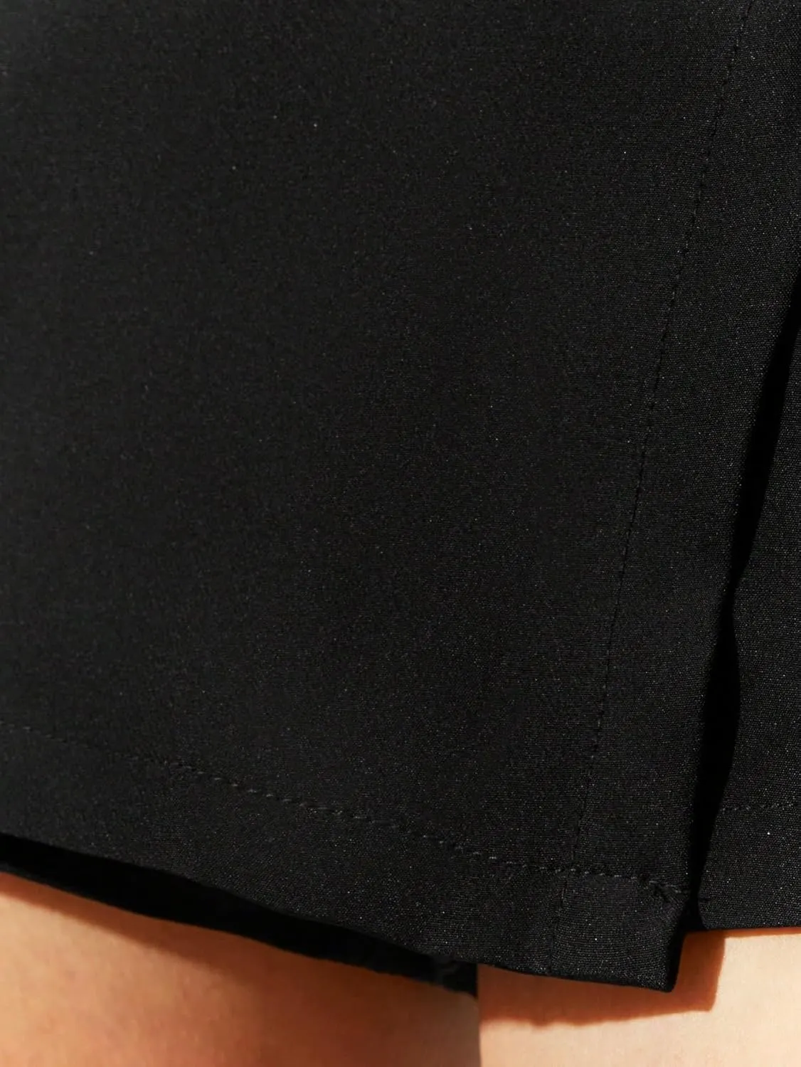 Women Summer Casual 2025 Fashion Trendy Skorts Zipper Button Skort