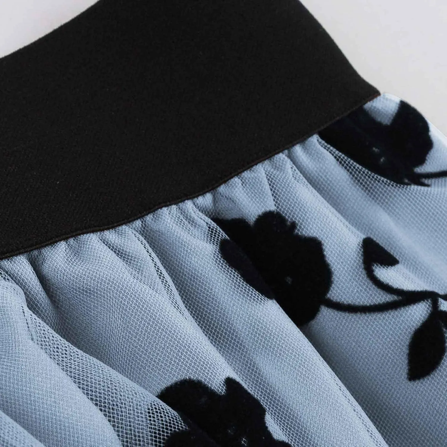 Women Vacation Skort for Women Boho High Cut Mesh Thermal Tiered Midi Knee High Fall Winter 2025 Y2K