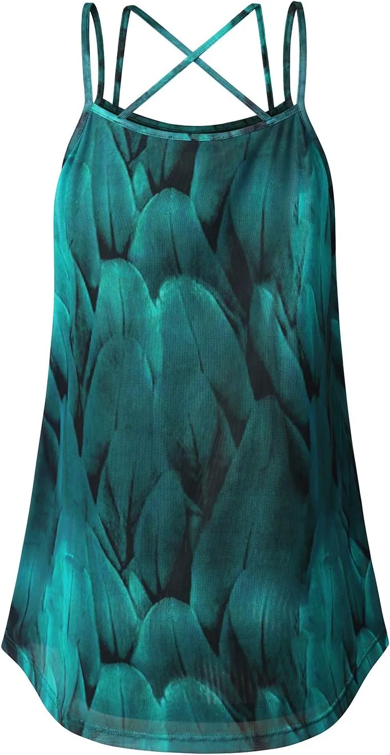 Womens Cute V Neck Sleeveless Tank Tops