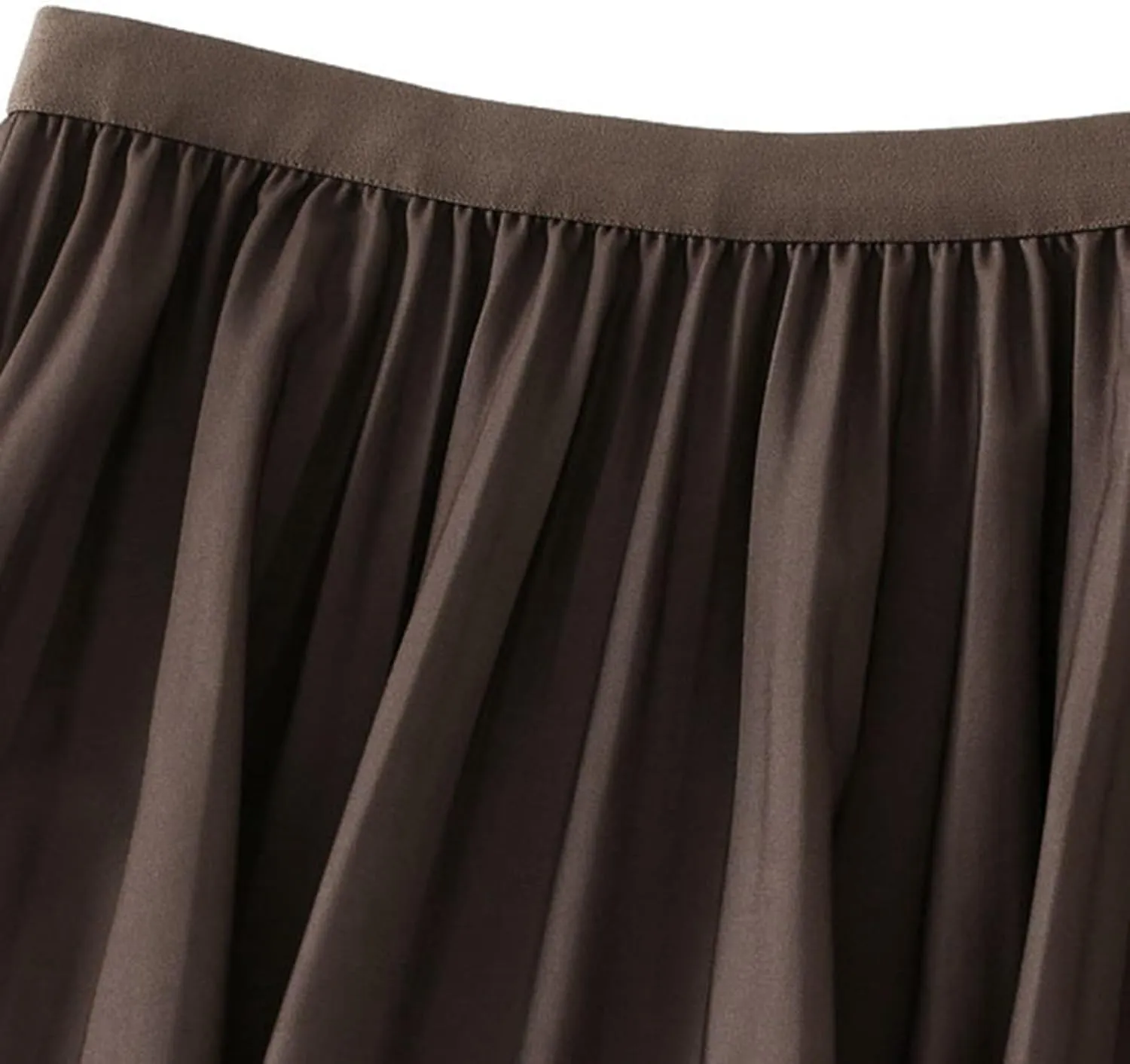Women's High Waisted Slim Gradient Pleated A Line Skirt Fashion Polka Dot Print Midi Skirt Womens Skirt Medium