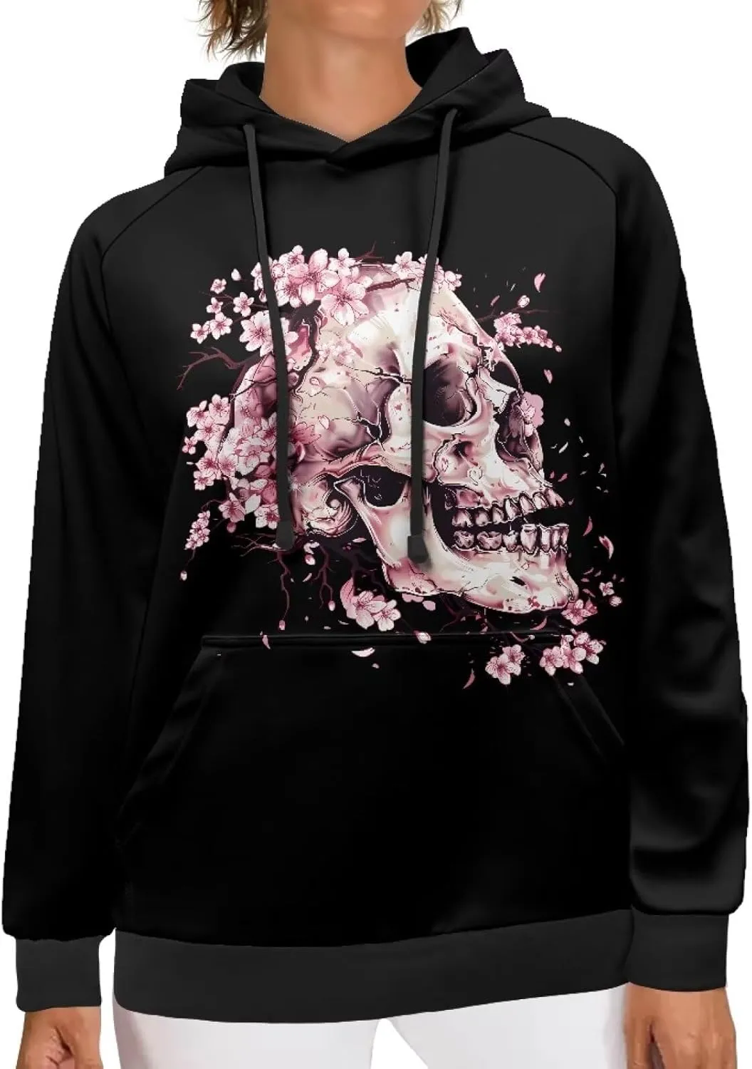 Womens Oversized Hoodie Hooded Graphic Sweatshirt Women Lightweight Pullover Sweater Women for Fall Winter 2XS-4XL