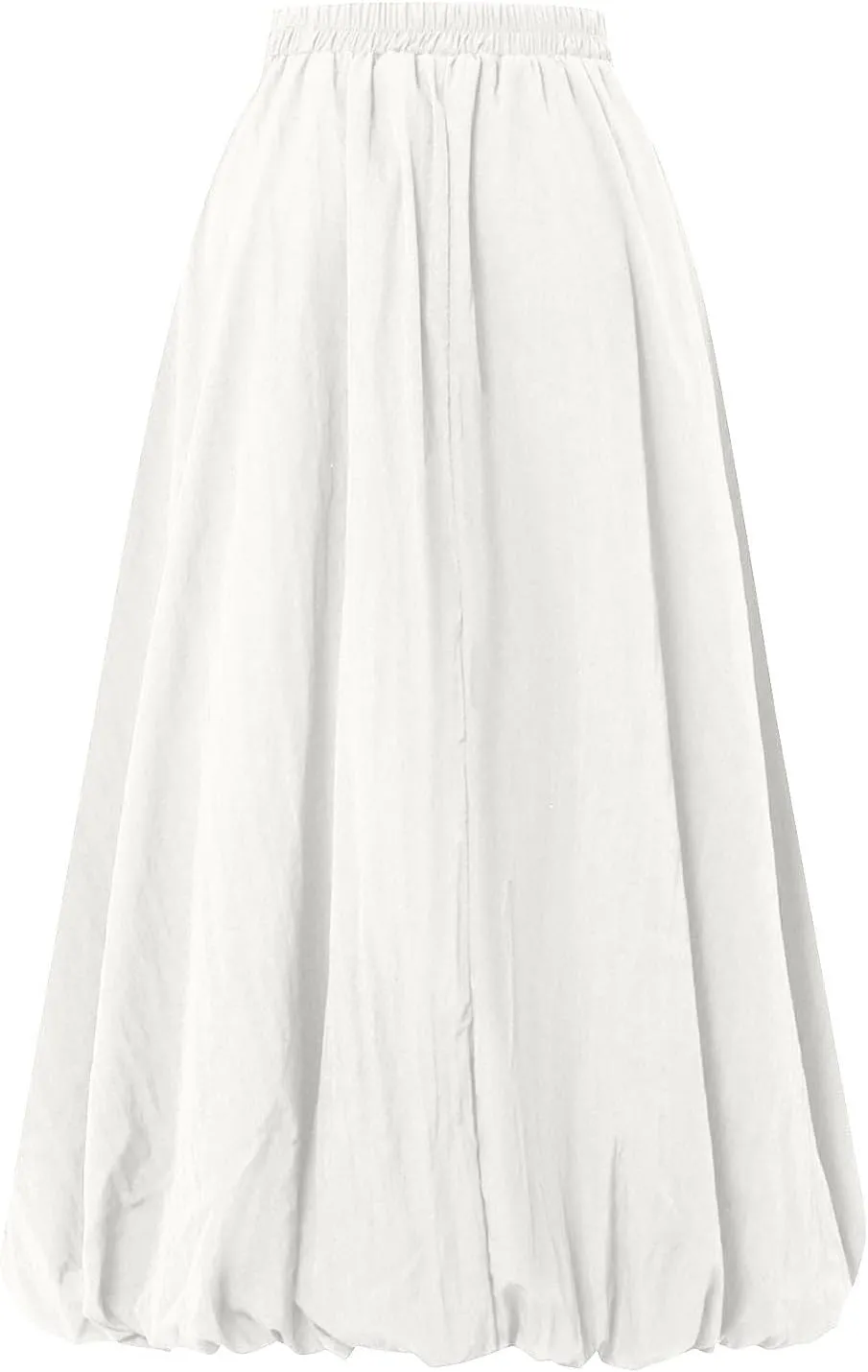 Womens Skirt for Women Maxi Long Loose Fit High Cut Basic Skirt 2025 Y2K