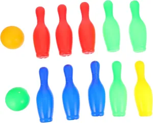 YARNOW Educational Bowling Ball Set for Toddlers Cm Plastic Safe Multiplayer Game Kit