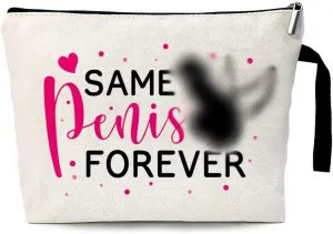 ZHANTUONE Bachelor Party Fun Makeup Bag, Suitable for Travel Toiletries Zipper Storage Bag Makeup Bag, Valentine's Day Christmas Gift for Her and Him, Funny Bridal Shower Gift, Funny Engagement Gift